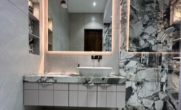 Kitchen in 3 BHK Apartment at Indiabulls Blu, Worli – for Rent