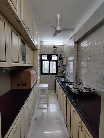 Kitchen in 3 BHK Apartment at Felicia Apartment, Pali Hill – for Rent