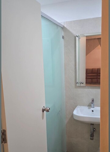 Bathroom in 2 BHK Apartment at Jains Carlton Creek, Manikonda – for Rent