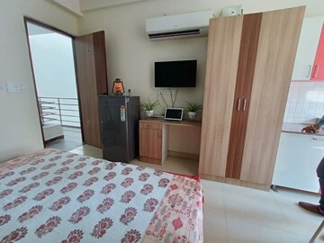 Bedroom in Studio Builder Floor at Sector 46 – for Rent