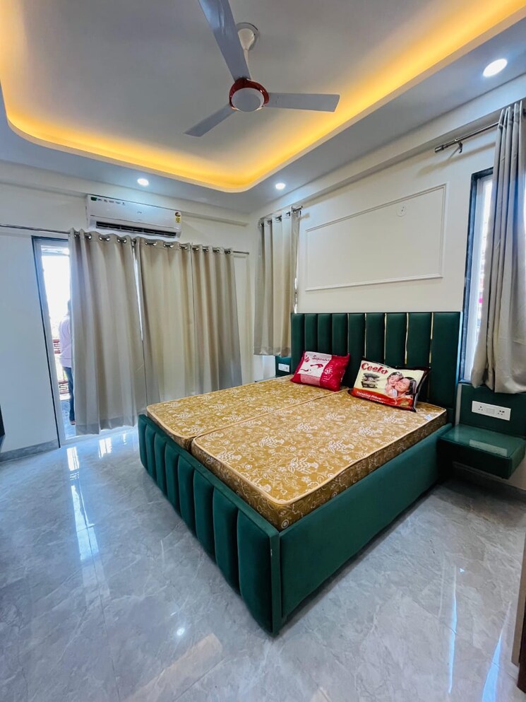 Bedroom, sector 46 Studio 654 Sq.Ft. Builder Floor In Sector 46 Gurgaon 9100657
