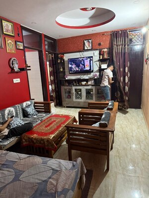 Living Room in 3 BHK Builder Floor at Baraula – for Sale