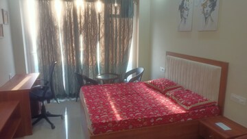 Bedroom in Studio Apartment at Gaur City Center, Sector 4 Greater Noida – for Rent