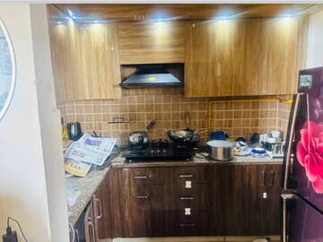 Kitchen in 2 BHK Apartment at Mahagun Mywoods, Sector 16c Greater Noida – for Rent