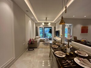 Living Room in 2 BHK Apartment at Yukti Anchor Point Oasis, Malad West – for Sale