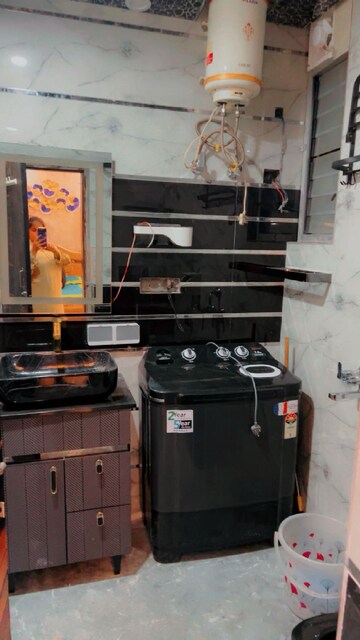 Kitchen in 1 RK Builder Floor at Patparganj – for Rent