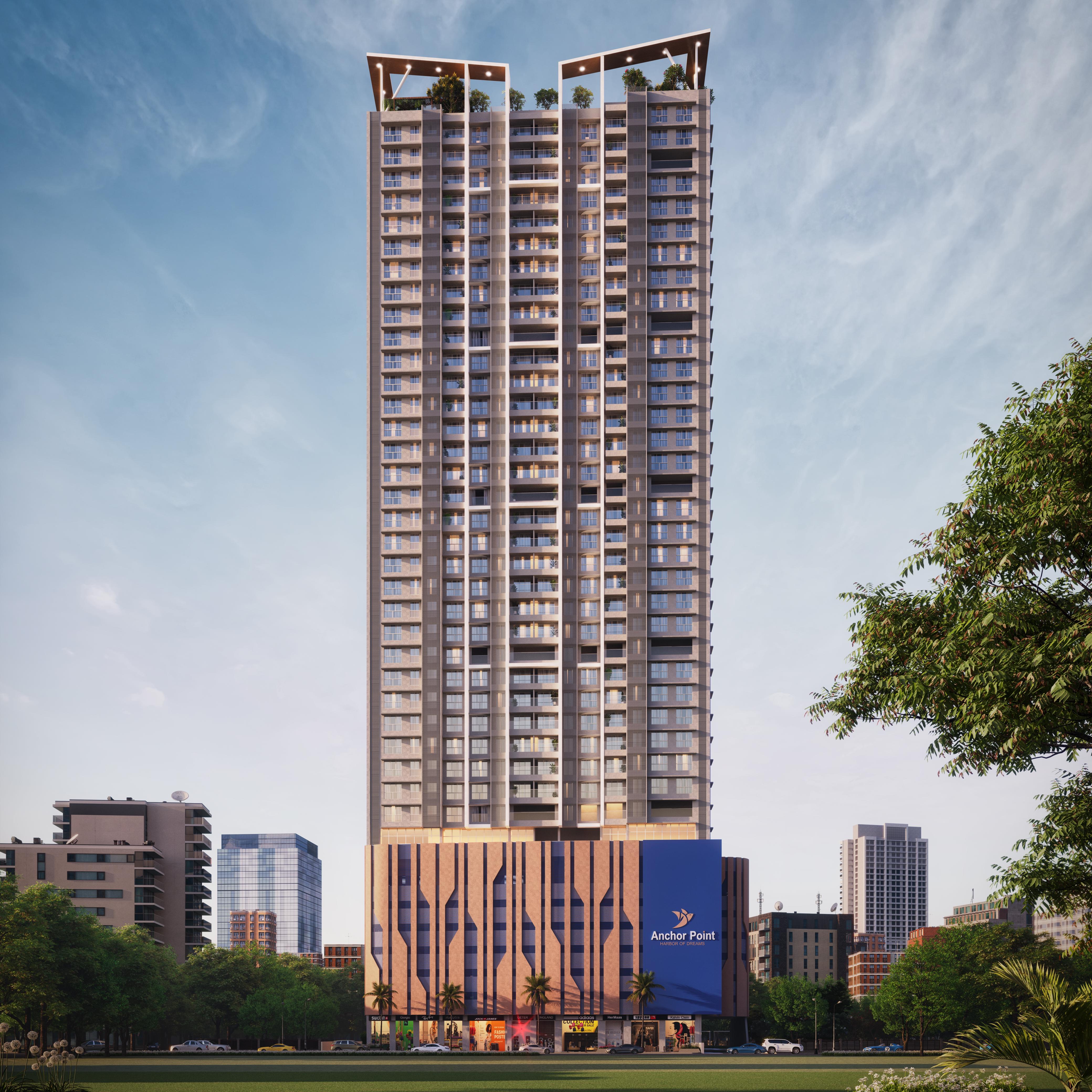2 BHK 650 Sq.Ft. Apartment in Yukti Anchor Point Oasis