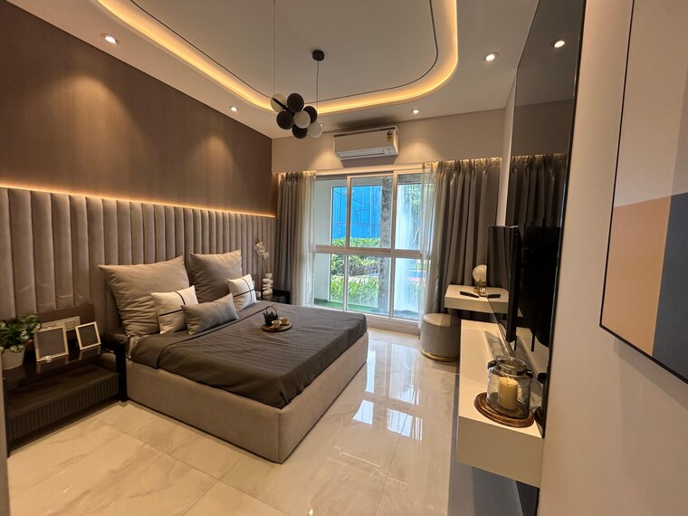 Living Room, yukti-anchor-point-oasis 2 Bedroom 741 Sq.Ft. Apartment In Malad West Mumbai 9100852