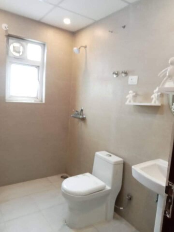 Bathroom in 3 BHK Apartment at Sector 1 – for Rent