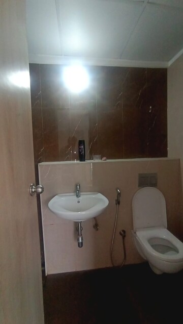 Bathroom in 2 BHK Apartment at Lodha Downtown, Dombivli East – for Rent