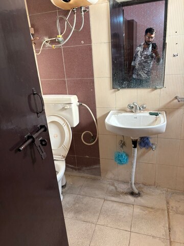 Bathroom in 2 BHK Apartment at SRS Residency, Sector 88 – for Rent