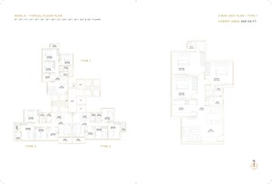 Master Plan in 3 BHK Apartment at Metricon The Gateway, Vashi Sector 6 – for Sale