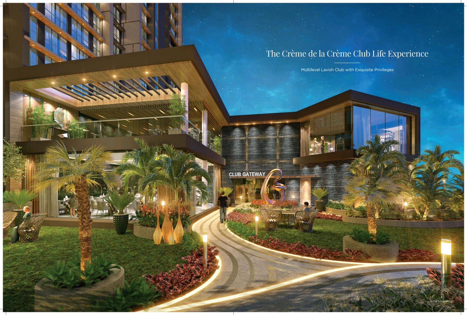 3 BHK + Study Room Apartment For Sale in Metricon The Gateway