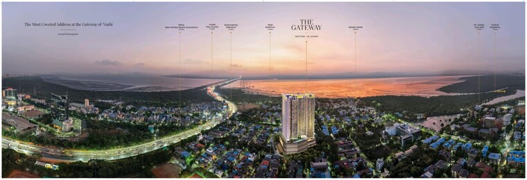 Master Plan, metricon-the-gateway 4 Bedroom 2500 Sq.Ft. Apartment In Vashi Sector 6 Navi Mumbai 9101037