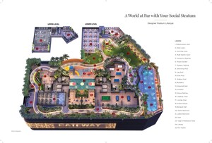 Master Plan in 4 BHK Apartment at Metricon The Gateway, Vashi Sector 6 – for Sale