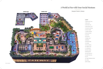 Master Plan in 6 BHK Apartment at Metricon The Gateway, Vashi Sector 6 – for Sale