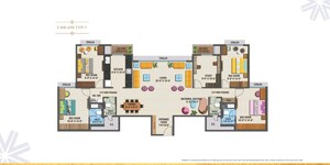 Floor Plan in 2 BHK Apartment at Arihant Advika, Vashi Sector 9 – for Sale