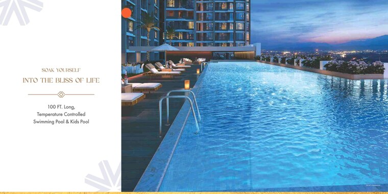 Swimming Pool, arihant-advika 2 Bedroom 772 Sq.Ft. Apartment In Vashi Sector 9 Navi Mumbai 9101091