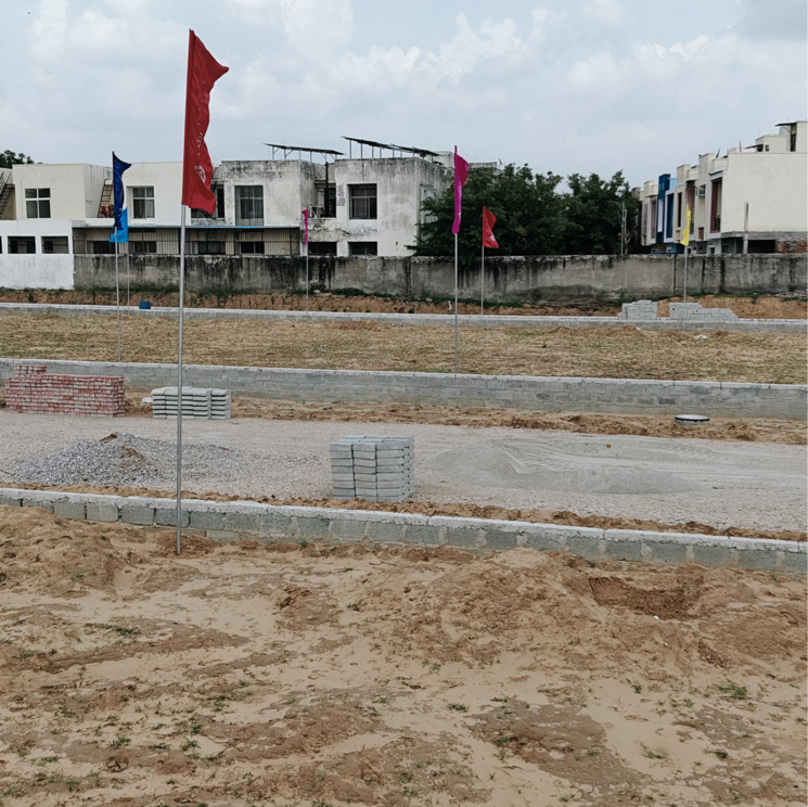 Exterior View, kisaan-shree-krishnam-residency  90 Sq.Yd. Plot In Hasampura Jaipur 9101142