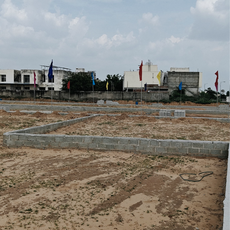 Exterior View, kisaan-shree-krishnam-residency  90 Sq.Yd. Plot In Hasampura Jaipur 9101142