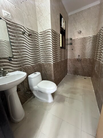 Bathroom in 2 BHK Builder Floor at Saket – for Rent