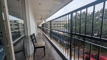 Balcony in 4 BHK Apartment at Sunshine Apartment Singasandra, Singasandra – for Rent