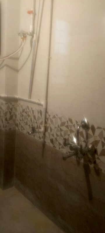 Bathroom in 2 BHK Apartment at Sundar Park  CHS, Vadgaon Budruk – for Rent