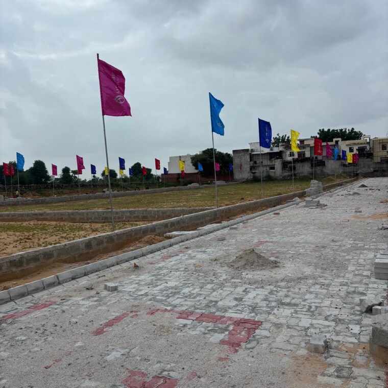 Exterior View, silver-shri-krishna-villa  78 Sq.Yd. Plot In Jaisinghpura Jaipur 9101197