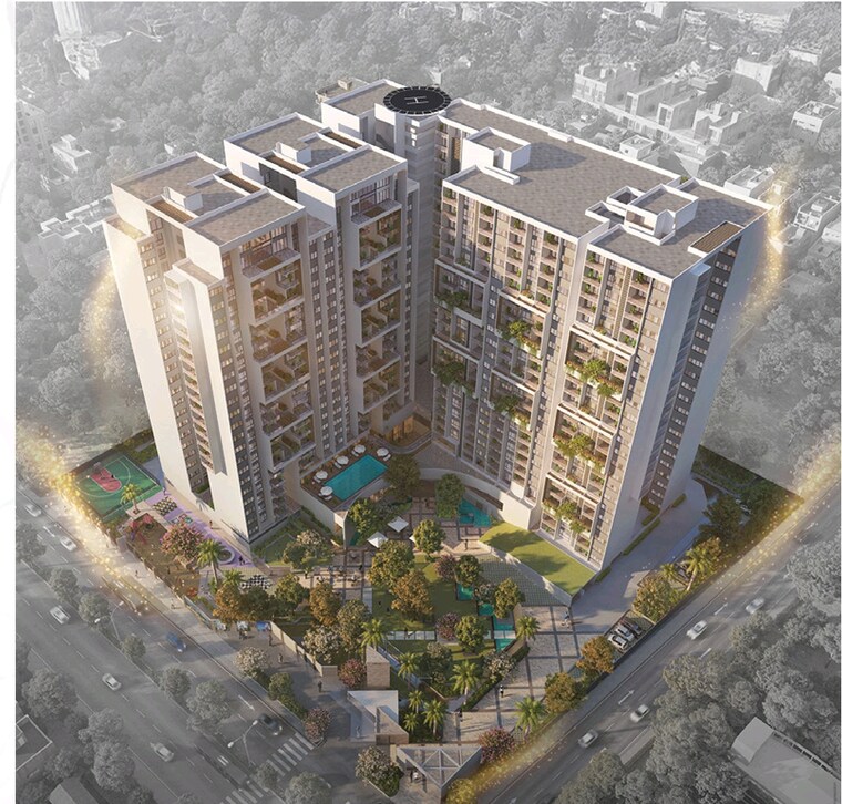 Exterior View, elv-high-garden 2 Bedroom 1420 Sq.Ft. Apartment In Whitefield Bangalore 9034712