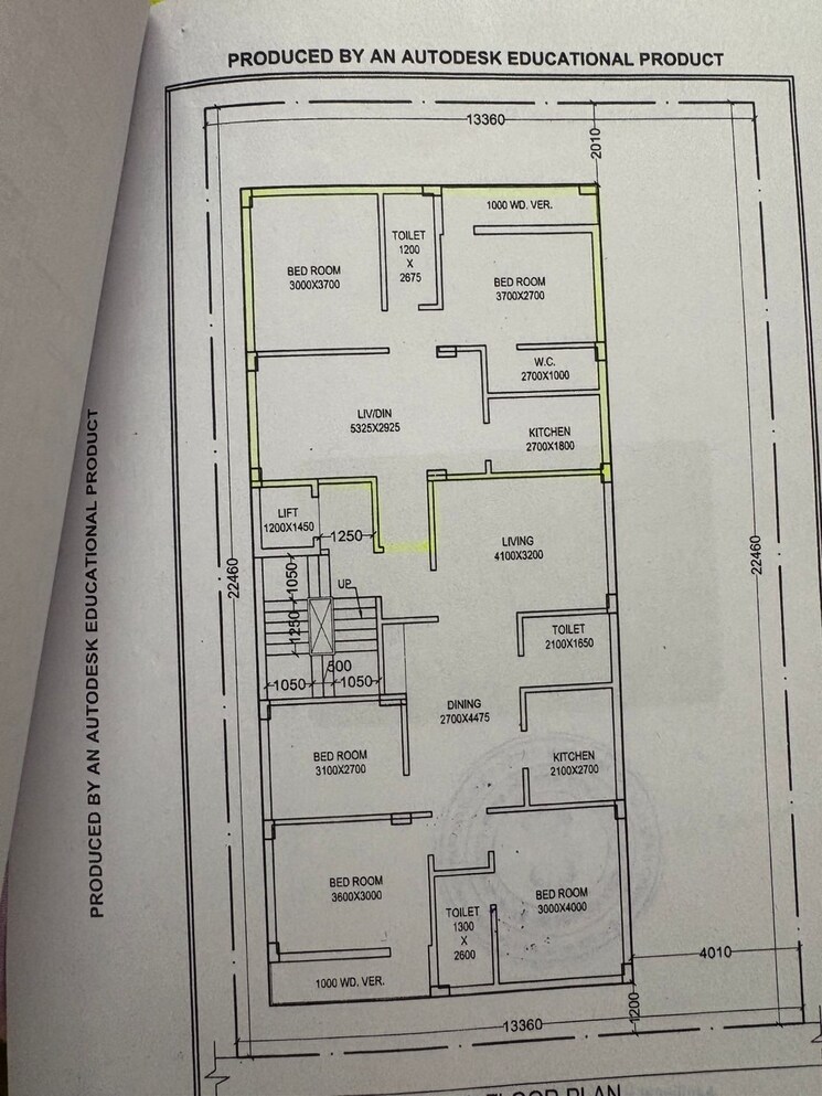 Floor Plan, new town action area 1 2 Bedroom 915 Sq.Ft. Apartment In New Town Action Area 1 Kolkata 9101201