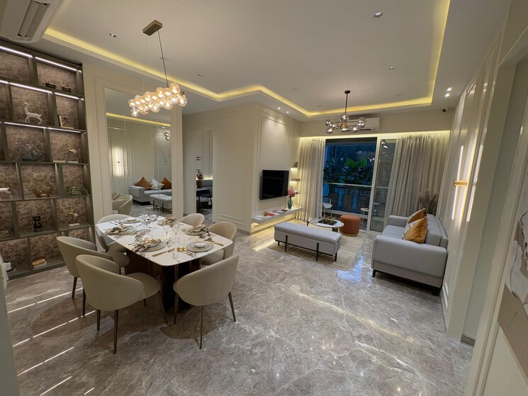 Living Room, embassy-one-thane 3 Bedroom 1140 Sq.Ft. Apartment In Panch Pakhadi Thane 9101309