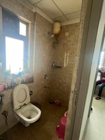 Bathroom in 2 BHK Apartment at Sheth Vasant Oasis, Andheri East – for Rent