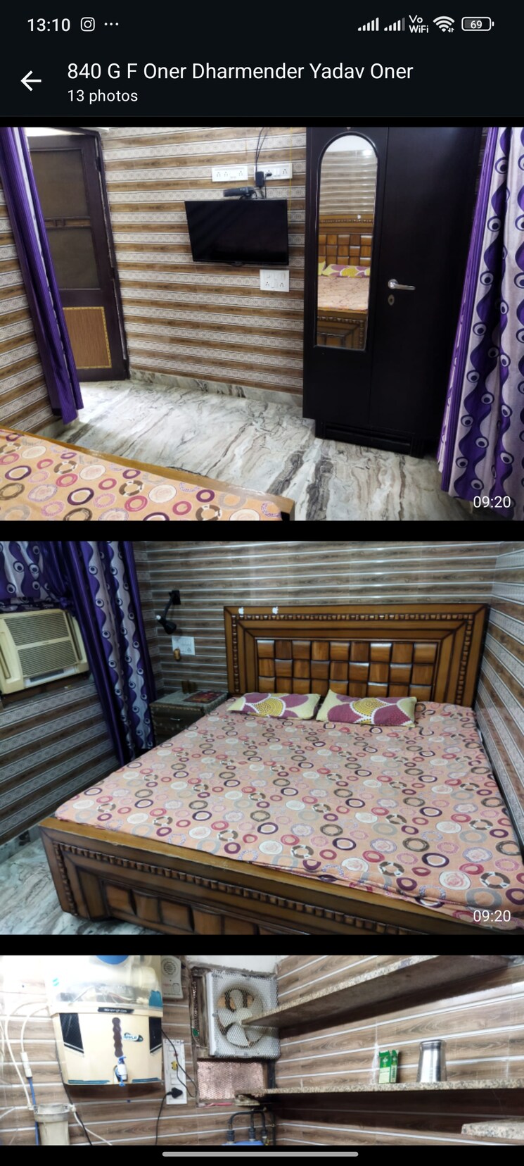 Bedroom, the-vegas 1 RK 450 Sq.Ft. Apartment In Sector 16b Dwarka Delhi 9101349