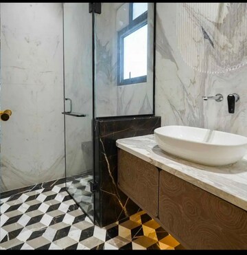 Bathroom in 3 BHK Builder Floor at Saket – for Rent