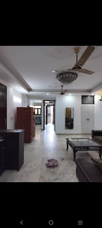 Living Room in 3 BHK Builder Floor at Saket – for Rent
