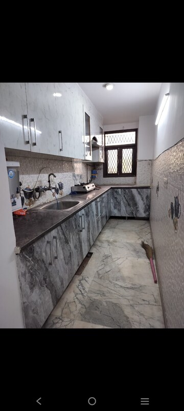 Kitchen in 3 BHK Builder Floor at Saket – for Rent