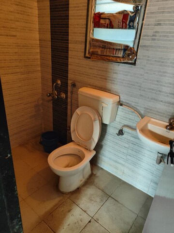 Bathroom in 2 BHK Apartment at NSG Crown, Vadgaon Maval – for Rent