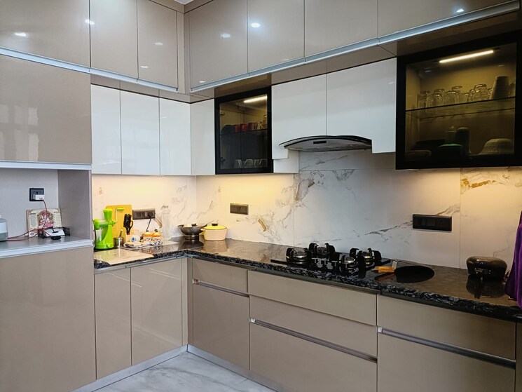 Kitchen, purvanchal-royal-city 3 Bedroom 1970 Sq.Ft. Apartment In Chi V Greater Noida Greater Noida 9101547