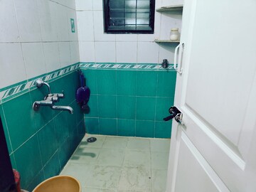 Bathroom in 2 BHK Apartment at Prayeja City CHS, Nanded Fata – for Rent