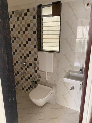 Bathroom in 1 BHK Apartment at Dharti Pressidio, Kandivali West – for Sale