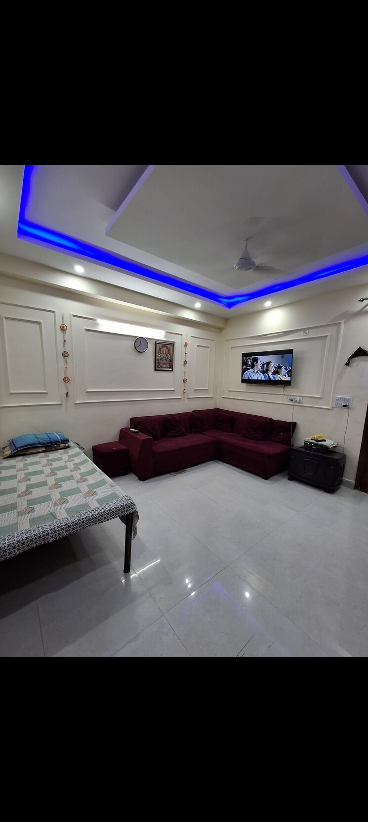 Living Room, saket 2 Bedroom 950 Sq.Ft. Builder Floor In Saket Delhi 9101558