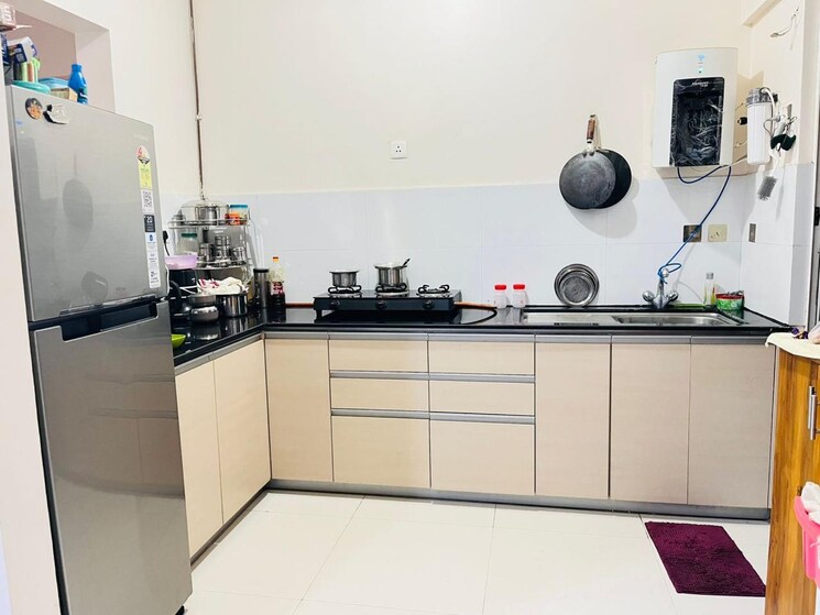 Kitchen, ganga-platino 3 Bedroom 1820 Sq.Ft. Apartment In Kharadi Pune 9101561