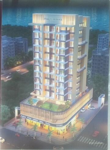 2 BHK Apartment – Exterior View View at Shree Chamunda Damodarpriya, Kharghar - for Sale