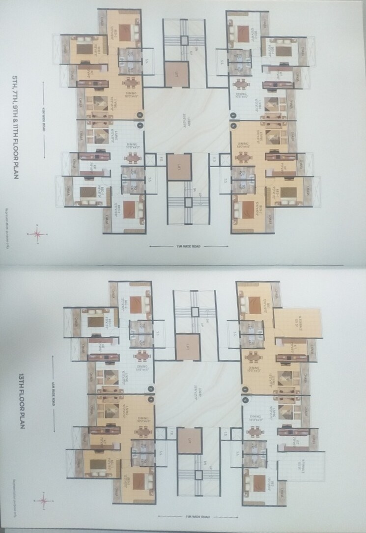 Master Plan, shree-chamunda-damodarpriya 2 Bedroom 800 Sq.Ft. Apartment In Kharghar Navi Mumbai 9101564