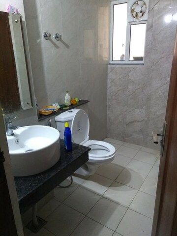 Bathroom in 3 BHK Apartment at Sushma Chandigarh Grande, Lohgarh – for Rent