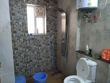 Bathroom in 3 BHK Apartment at Sushma Chandigarh Grande, Lohgarh – for Rent