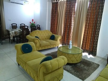 Living Room in 3 BHK Apartment at Sushma Chandigarh Grande, Lohgarh – for Rent