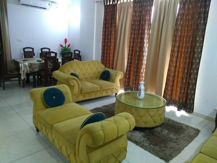 Living Room, sushma-chandigarh-grande 3 Bedroom 1885 Sq.Ft. Apartment In Lohgarh Zirakpur 9101586