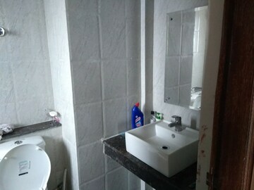 Bathroom in 3 BHK Apartment at Sushma Chandigarh Grande, Lohgarh – for Rent