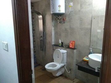 Bathroom in 3 BHK Apartment at Sushma Chandigarh Grande, Lohgarh – for Rent
